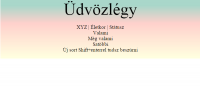 #1 | Színátmenet